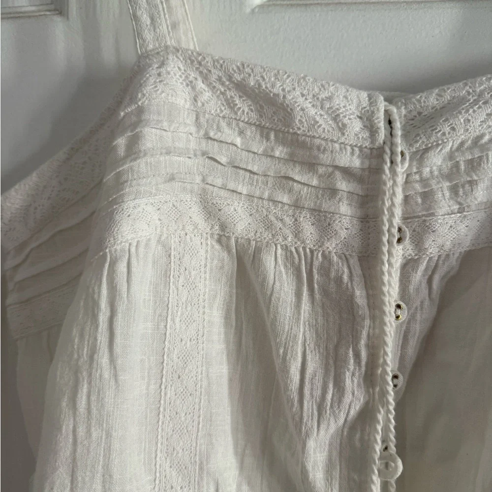 SPELL boho button down tank - Picture 2 of 5